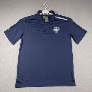 NHL All-Star Polo Shirt Mens Large Blue St. Louis 2020 Authentic Pro Locker Room